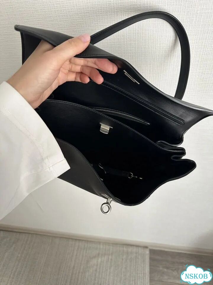 Кожаная сумка в стиле Balenciaga Rodeo новая фото 6