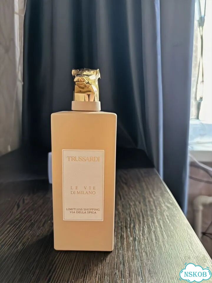 Trussardi via della spigaостаток во флаконе фото 1