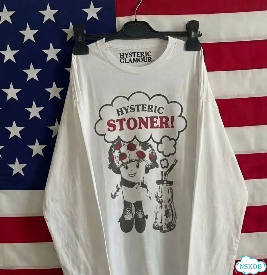Лонгслив Hysteric Glamour Mushrooms хит сезона фото 3