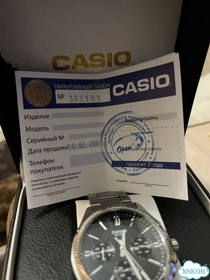 Наручные часы Casio фото 5