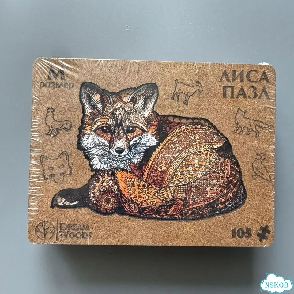 Деревянный пазл Dream woods Лиса фото 1