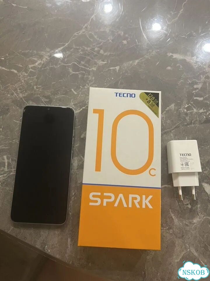 TECNO Spark 10c, 4/128 ГБ, 2 SIM фото 1