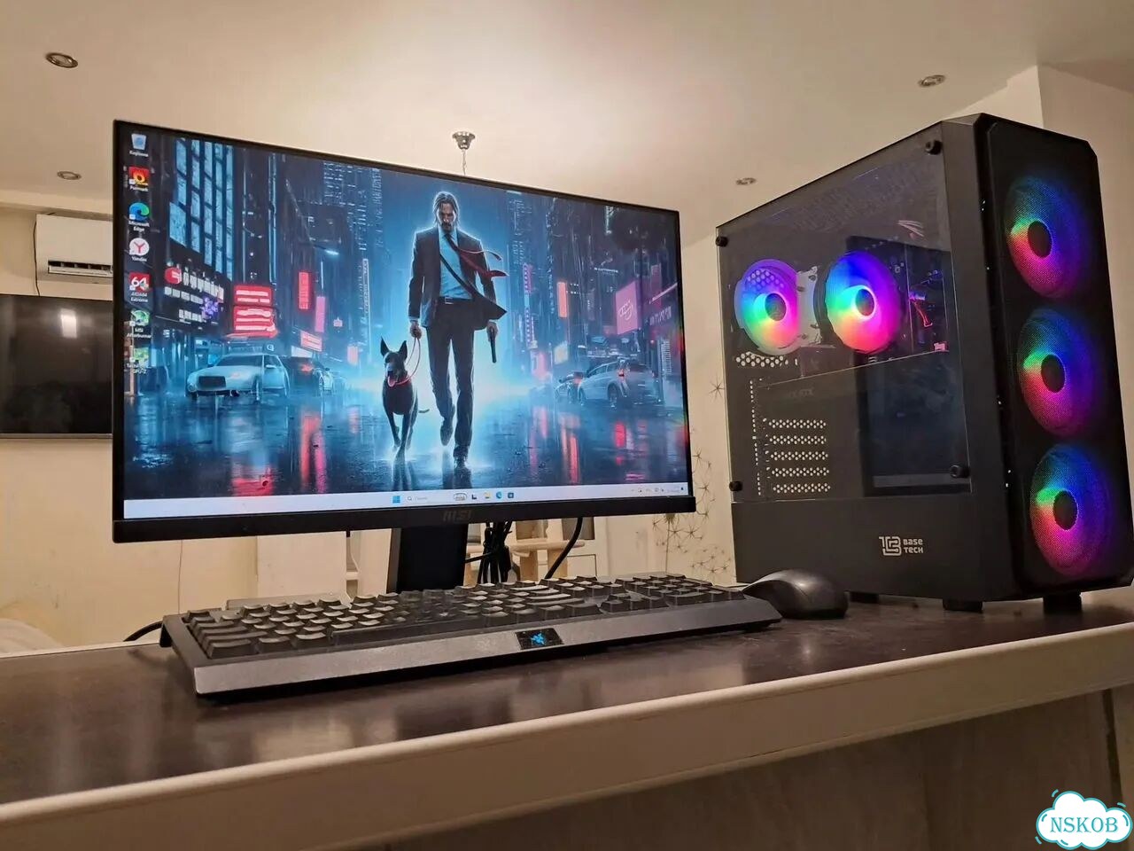 Игровой пк Xeon 2670v3/16Gb/SSD/RTX 3070 фото 1