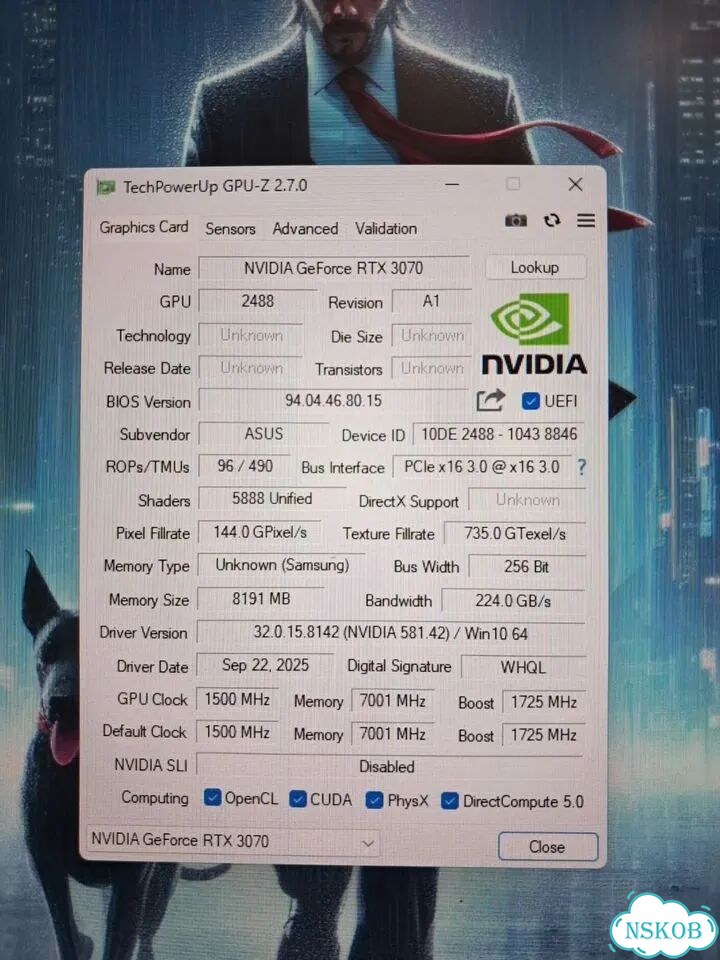 Игровой пк Xeon 2670v3/16Gb/SSD/RTX 3070 фото 8