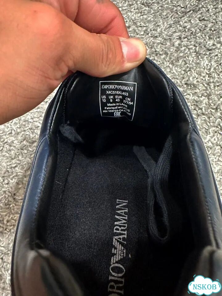 Кроссовки мужские Emporio Armani фото 5