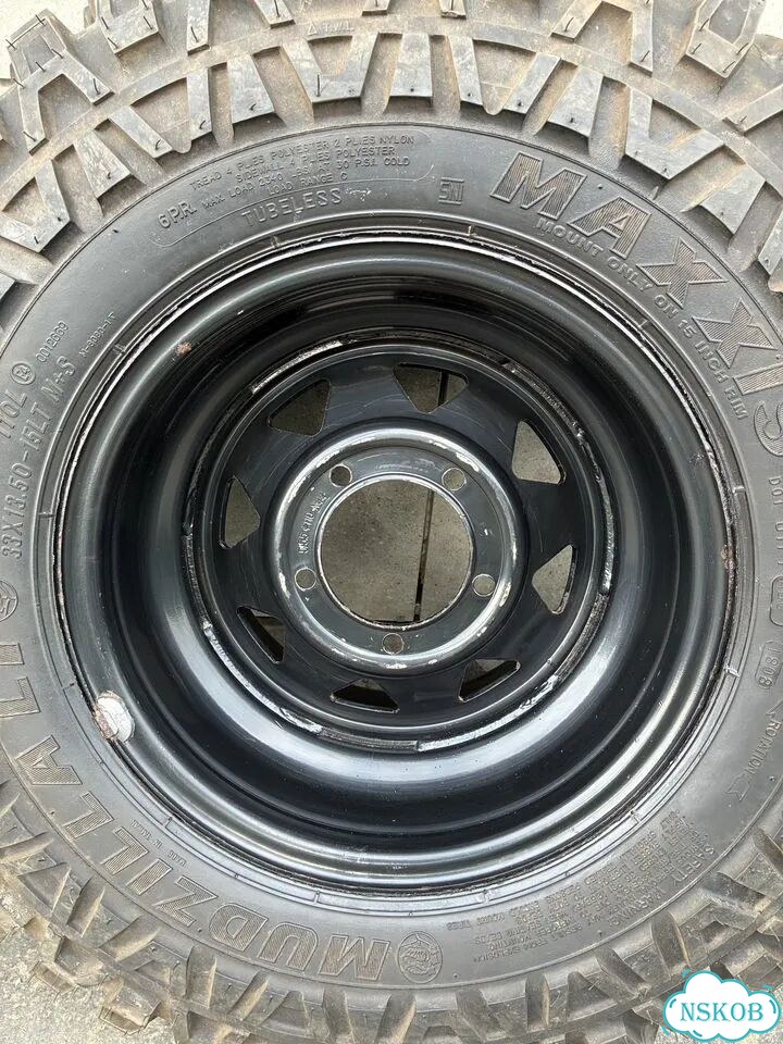 Комплект колес Maxxis Mudzilla 33*13.50-15LT фото 10