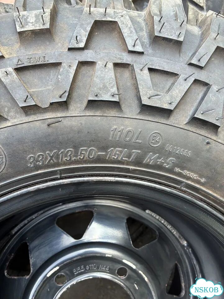 Комплект колес Maxxis Mudzilla 33*13.50-15LT фото 6