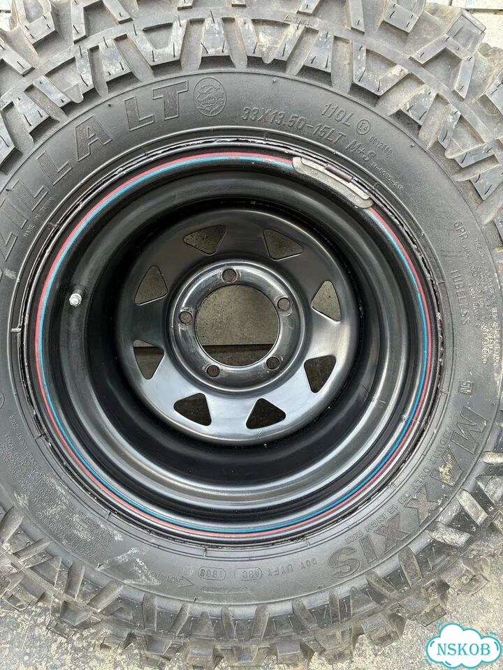 Комплект колес Maxxis Mudzilla 33*13.50-15LT фото 8