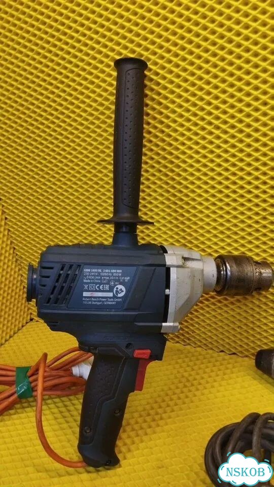 Дрель bosch GBM 1600 RE фото 2