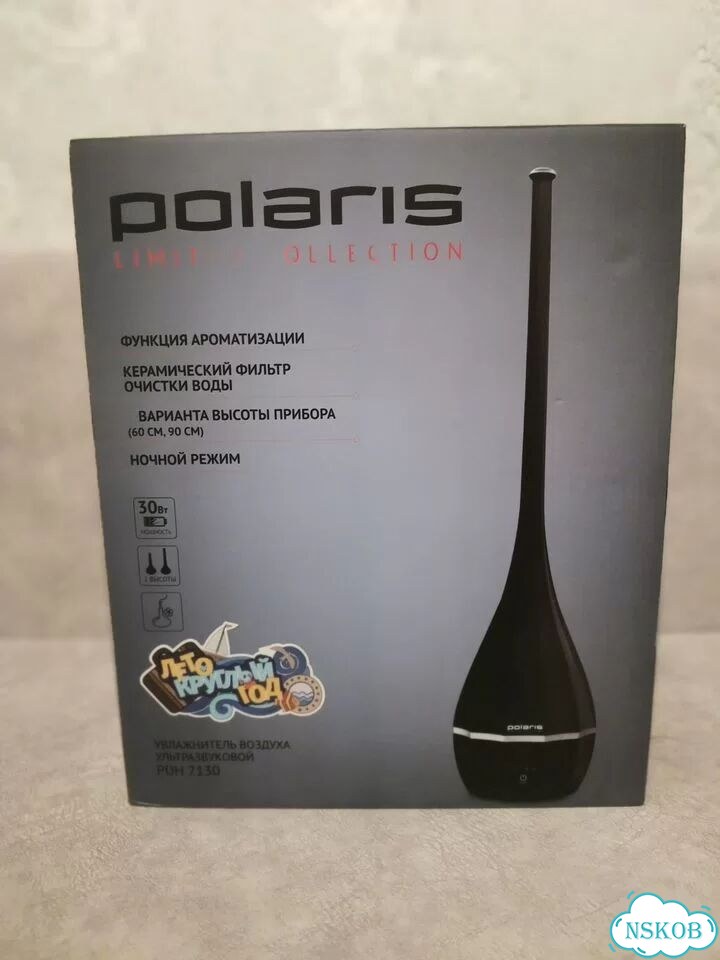 Ультразвуковой увлажнитель воздуха polaris фото 1