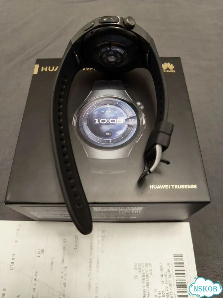 Смарт-часы huawei watch 5 black 46mm фото 2
