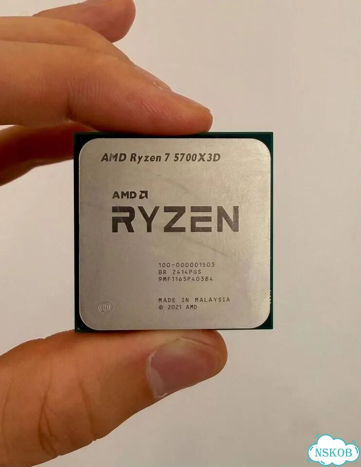 Amd ryzen 7 5700x3d am4 фото 1
