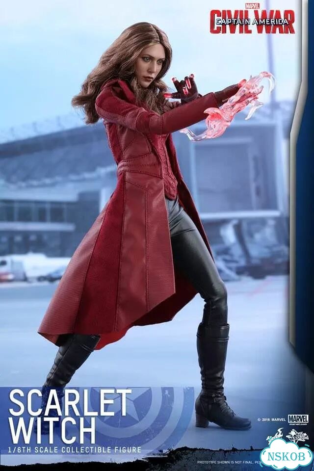 Hot toys MMS370 Captain America Scarlet Witch фото 10