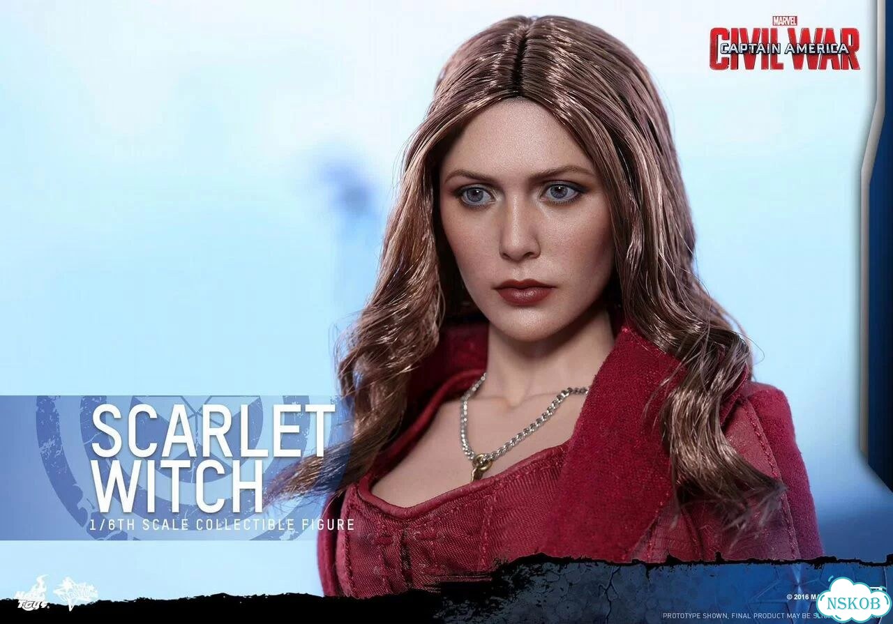 Hot toys MMS370 Captain America Scarlet Witch фото 4