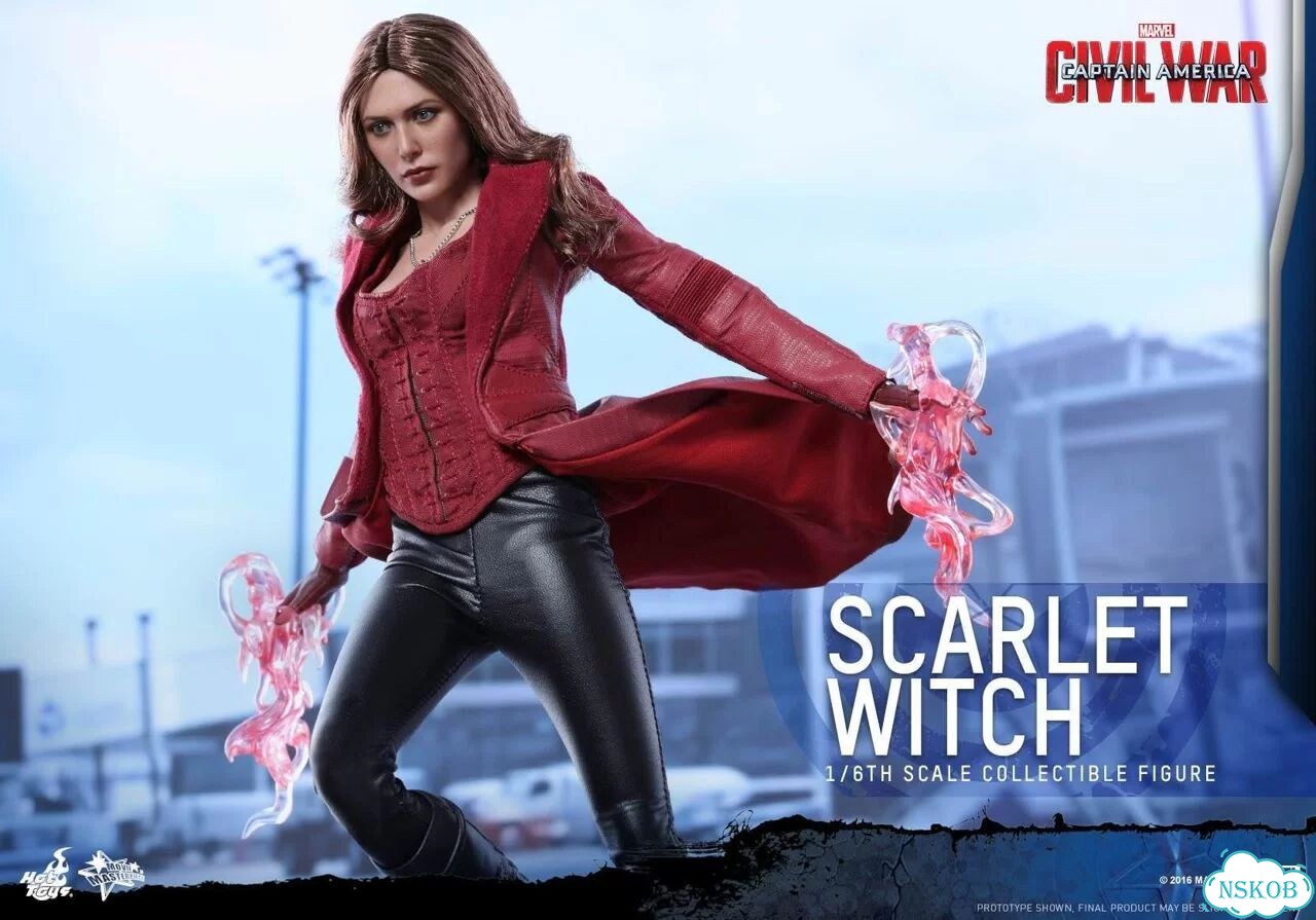 Hot toys MMS370 Captain America Scarlet Witch фото 6