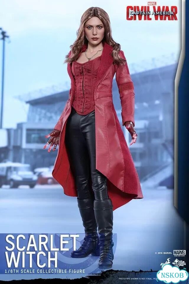 Hot toys MMS370 Captain America Scarlet Witch фото 8