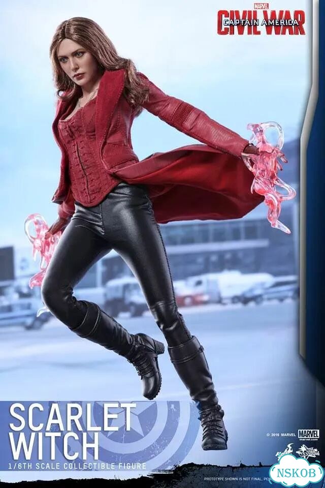 Hot toys MMS370 Captain America Scarlet Witch фото 9