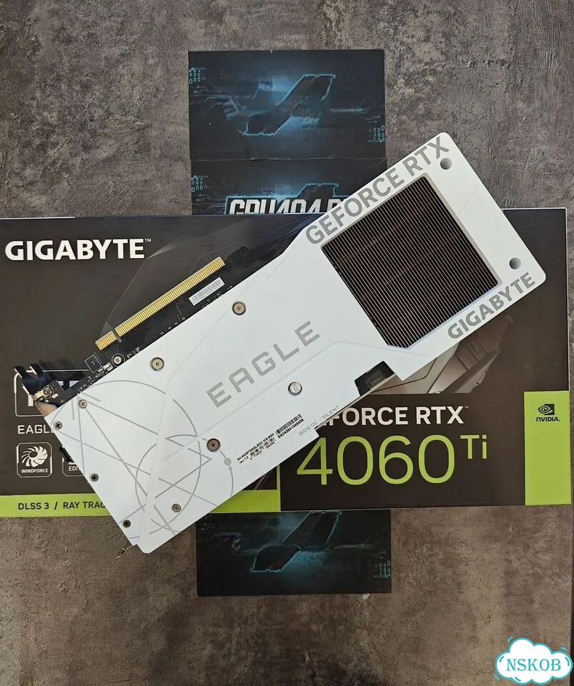 RTX 4060ti gigabyte eagle фото 2