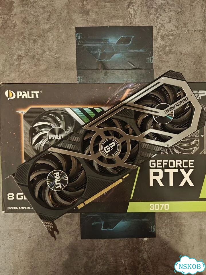 RTX 3070 Palit Gaming Pro 8gb фото 1