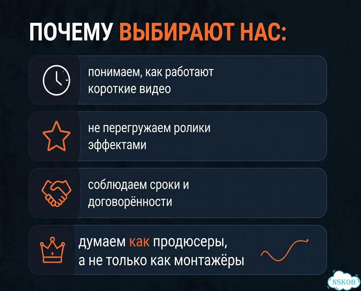 Монтаж вертикальных видео / Shorts, TikTok фото 3
