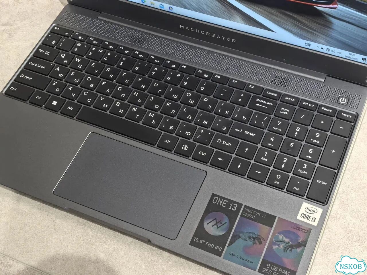 Ноутбук Machcreator на Core i3-1005G1 фото 3