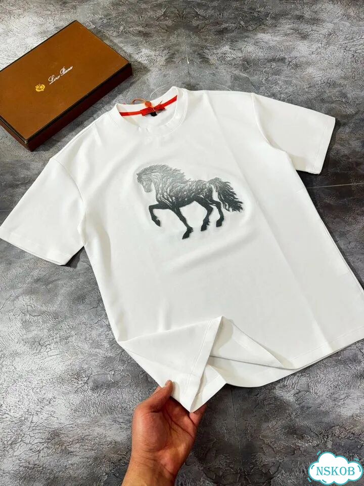 Футболка Hermes белая фото 3