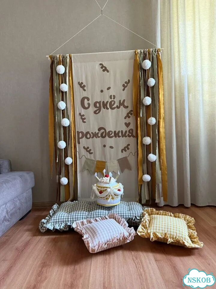 Матрас-подушка, декор фото 1