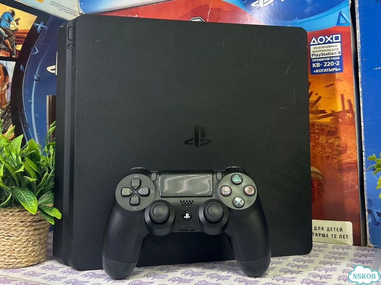 Прошитая Sony PS4 Slim + Много Игр фото 2