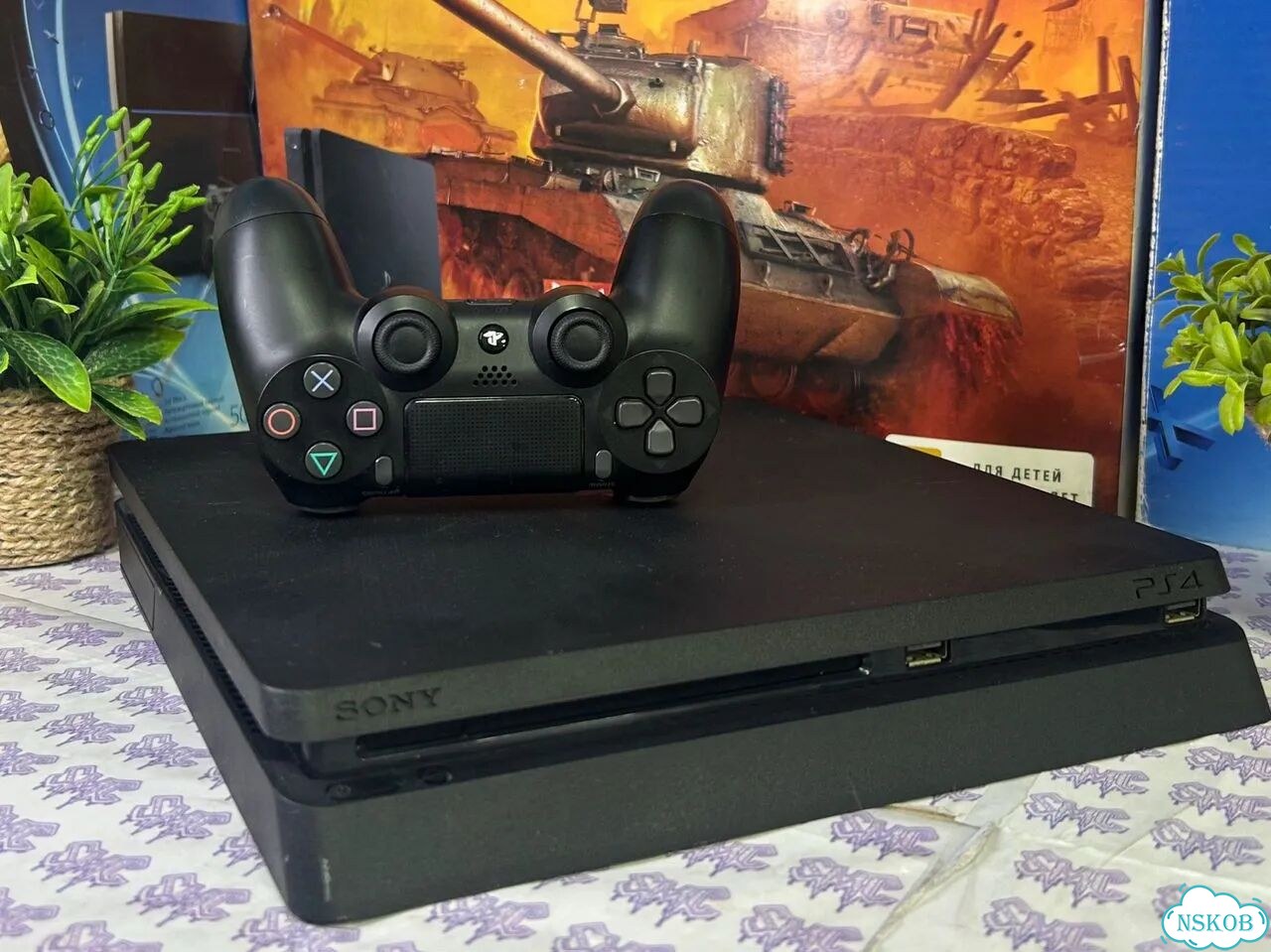 Прошитая Sony PS4 Slim + Много Игр фото 3