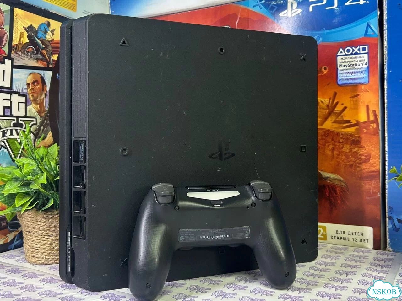 Прошитая Sony PS4 Slim + Много Игр фото 4