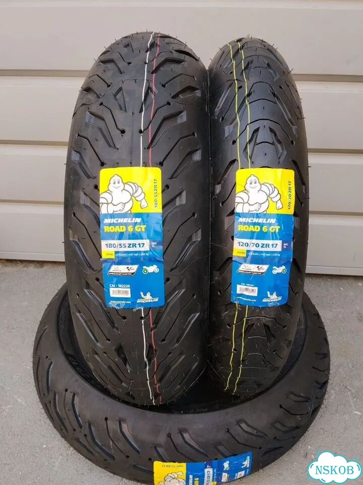 Michelin Road 6 GT 120/70ZR17 и 180/55ZR17 фото 1