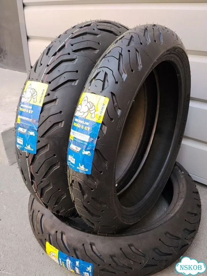 Michelin Road 6 GT 120/70ZR17 и 180/55ZR17 фото 2