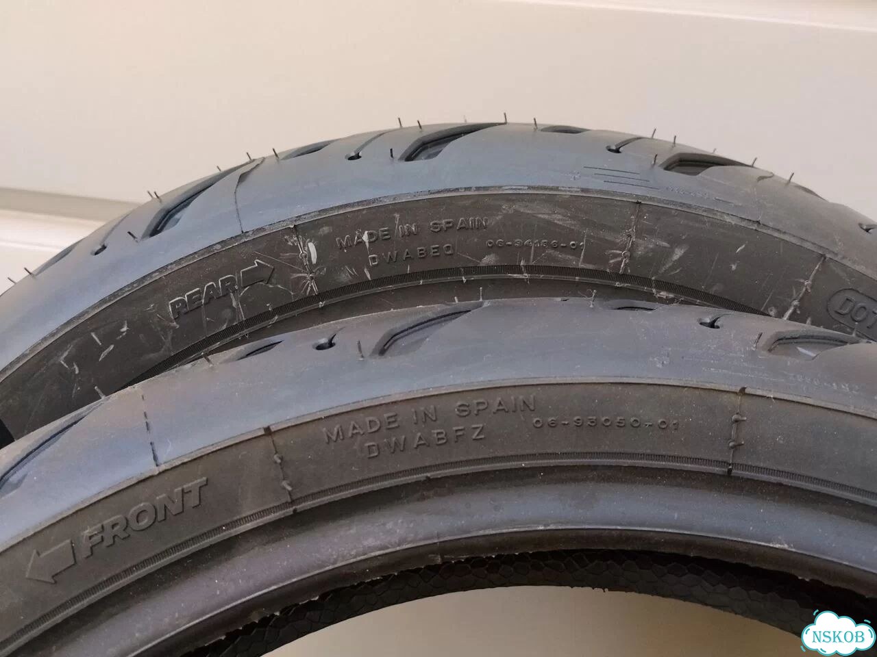 Michelin Road 6 GT 120/70ZR17 и 180/55ZR17 фото 5