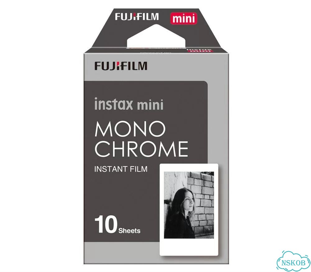 Картридж Fujifilm Instax mini Monochrome, 10 снимков уцененный фото 1