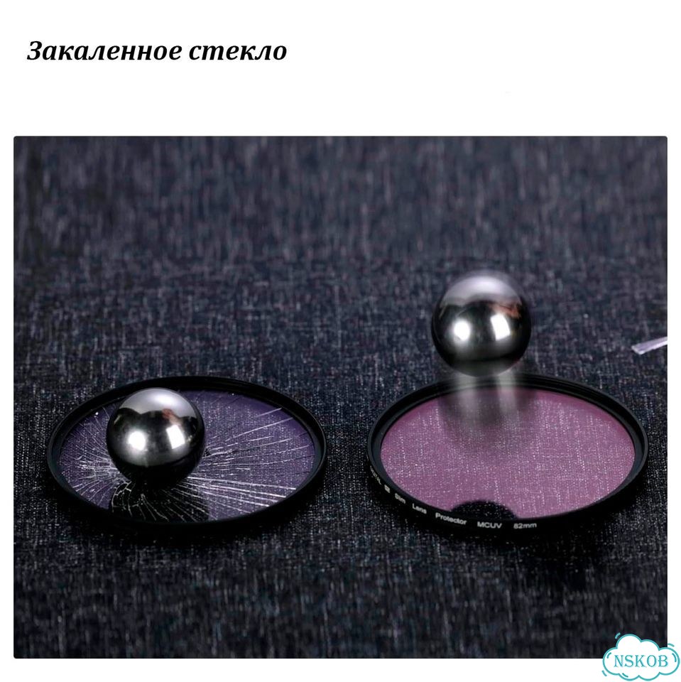 Светофильтр K&F Concept Super Hard mcuv 82mm фото 3