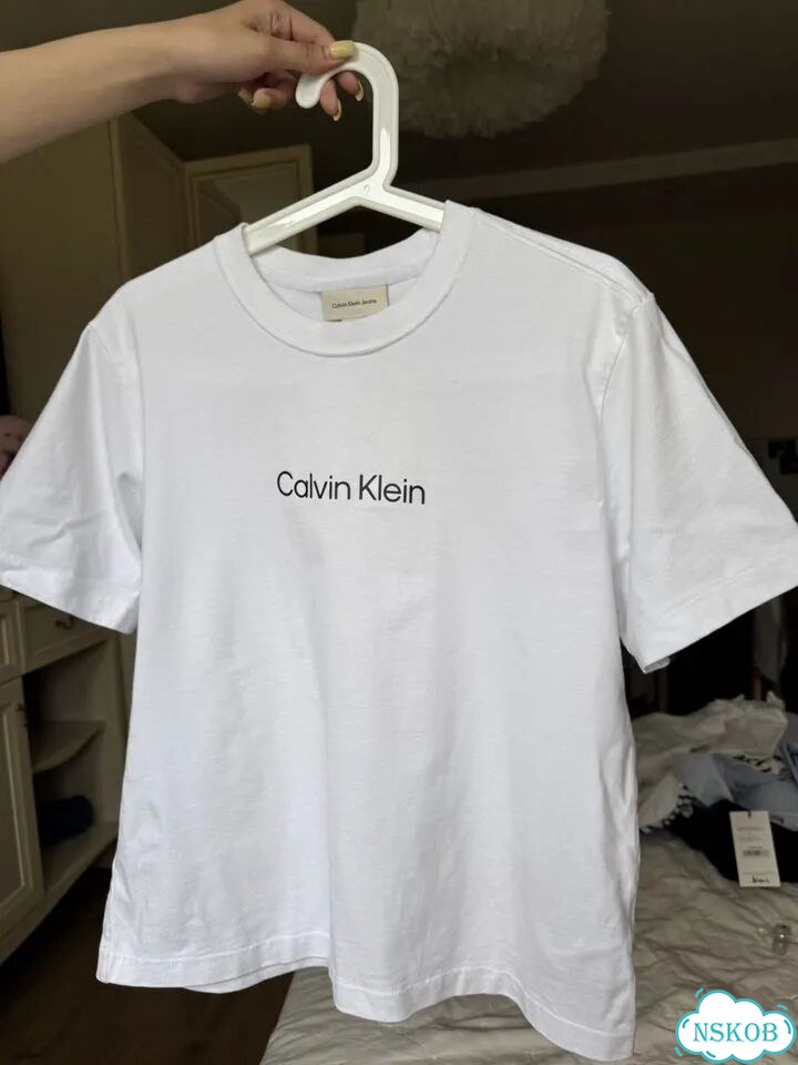 Calvin klein футболка унисекс фото 2