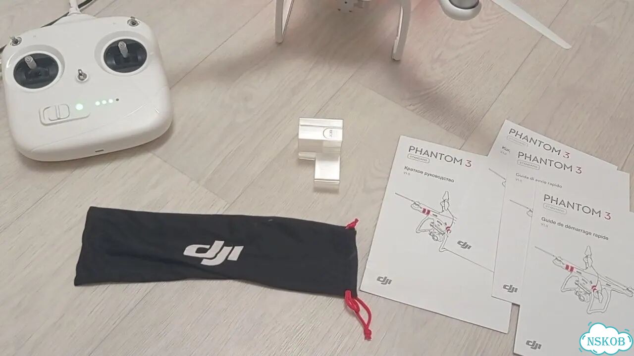 Квадрокоптер dji phantom 3 standard фото 1