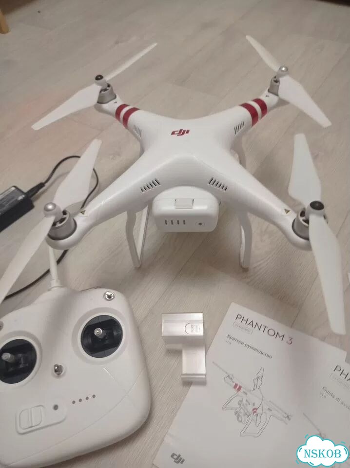 Квадрокоптер dji phantom 3 standard фото 5