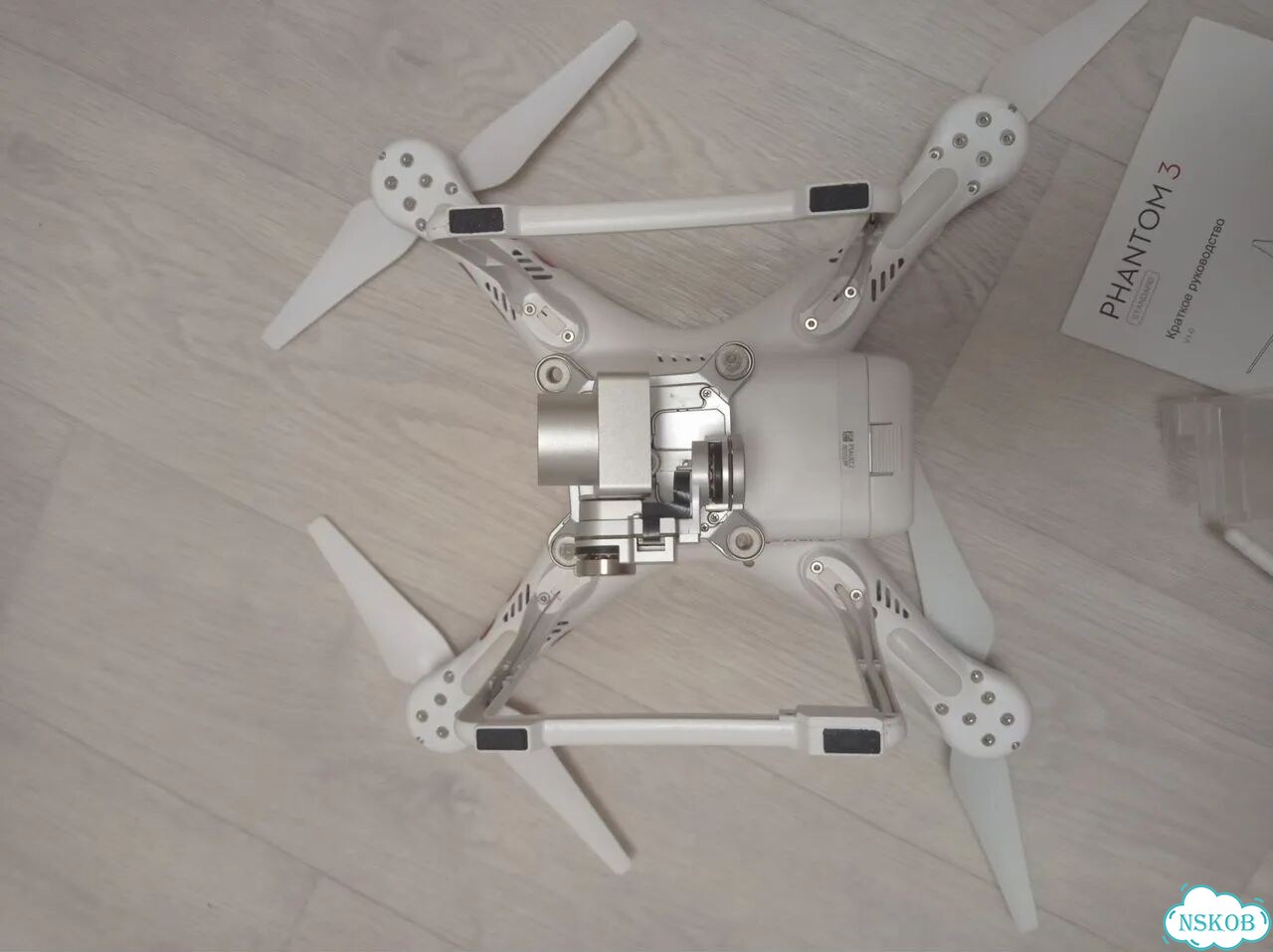 Квадрокоптер dji phantom 3 standard фото 7
