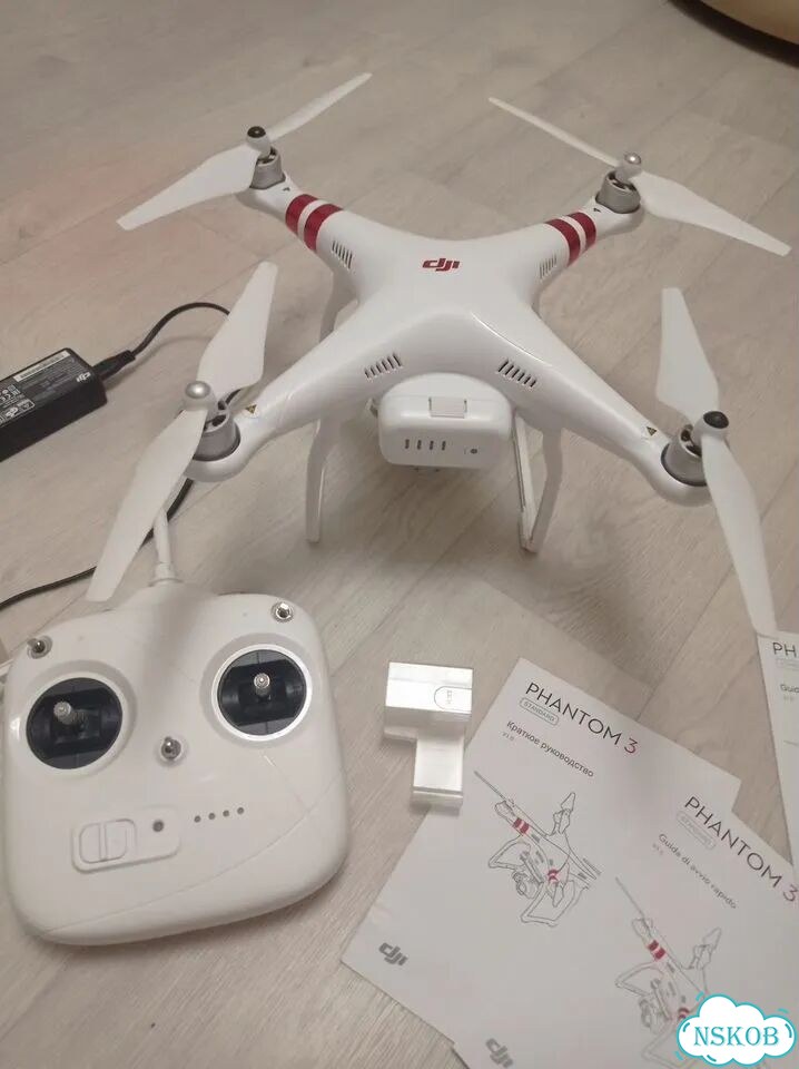 Квадрокоптер dji phantom 3 standard фото 9