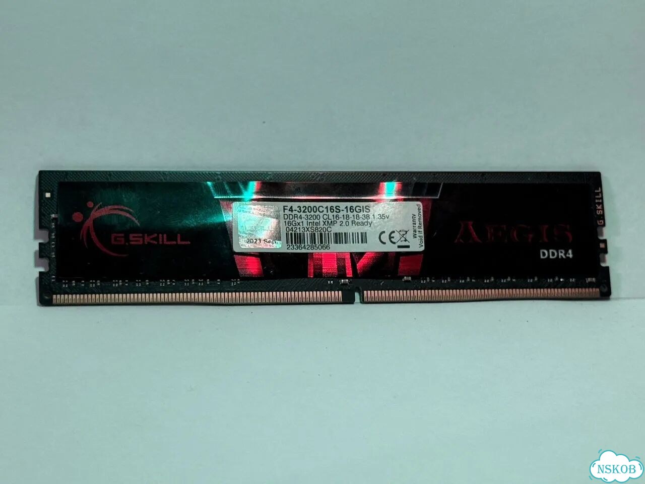 Оперативная память g.skill ddr4 16gb 3200 Mhz фото 1