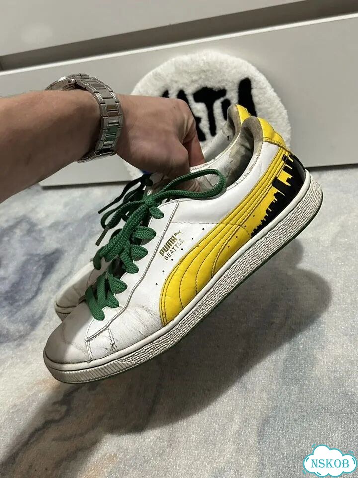 Кеды Puma Basket 1970s Champs Seattle Supersonics фото 2