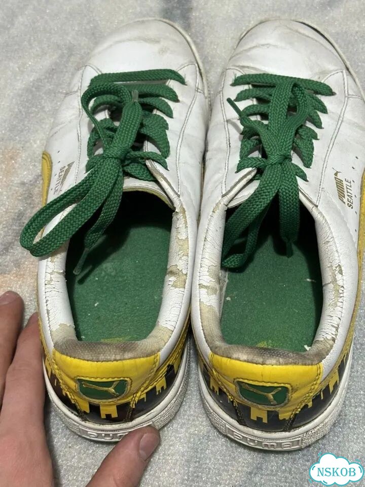 Кеды Puma Basket 1970s Champs Seattle Supersonics фото 6