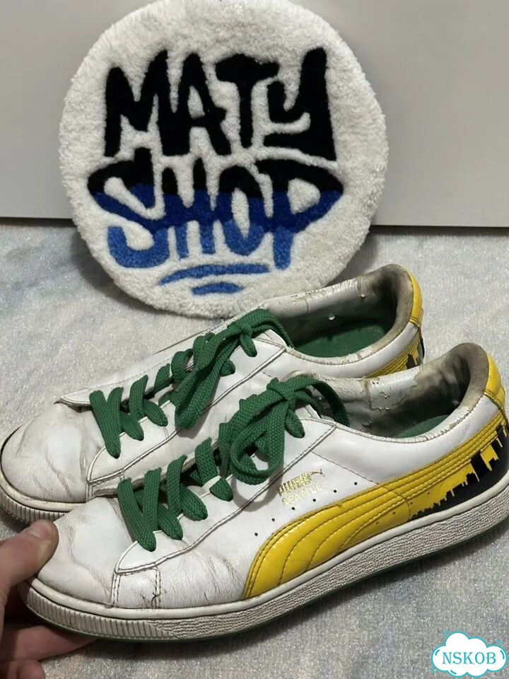 Кеды Puma Basket 1970s Champs Seattle Supersonics фото 8