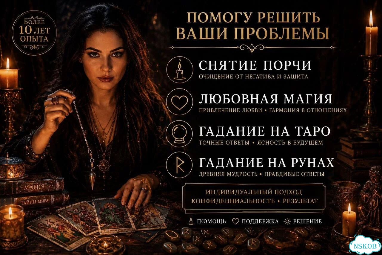 Снятие порчи. Любовная магия. Обряды. Гадание фото 1