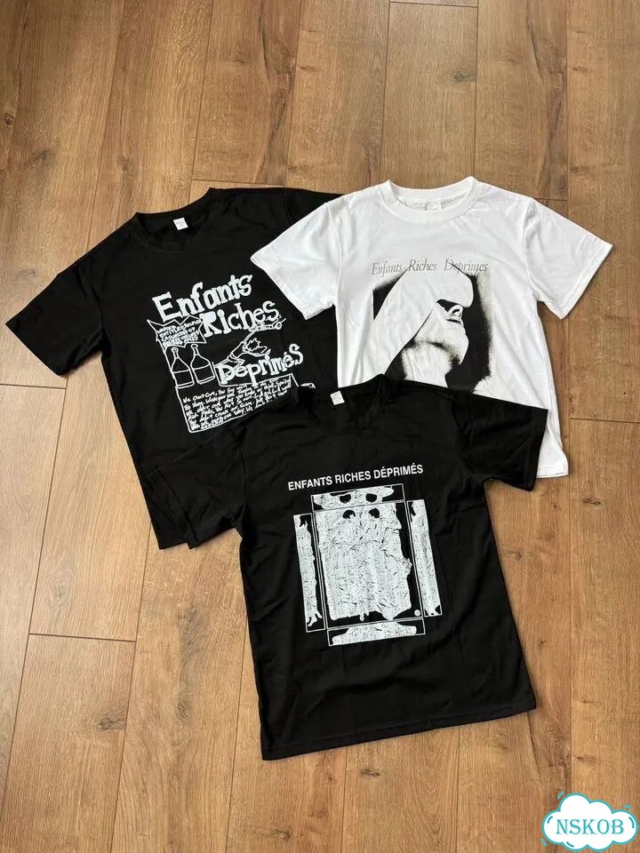 Футболка ERD Enfants Riches Deprimes черная фото 3