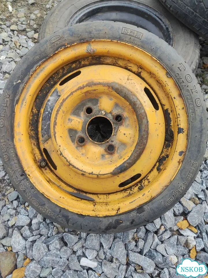 Колеса летние 155 r13 запаска фото 9