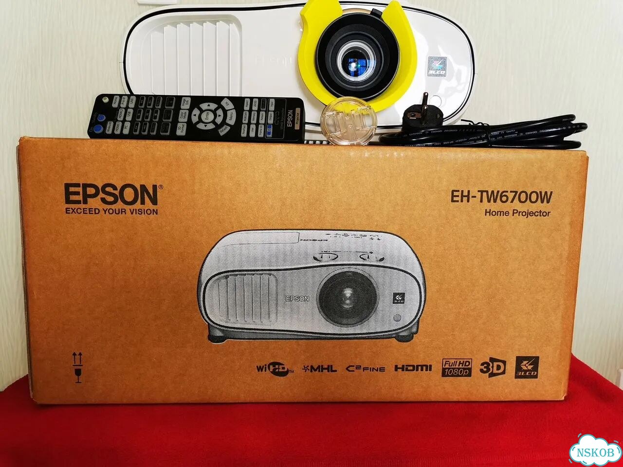 Продам проектор Epson EH-TW6700W+ трансмиттер фото 1