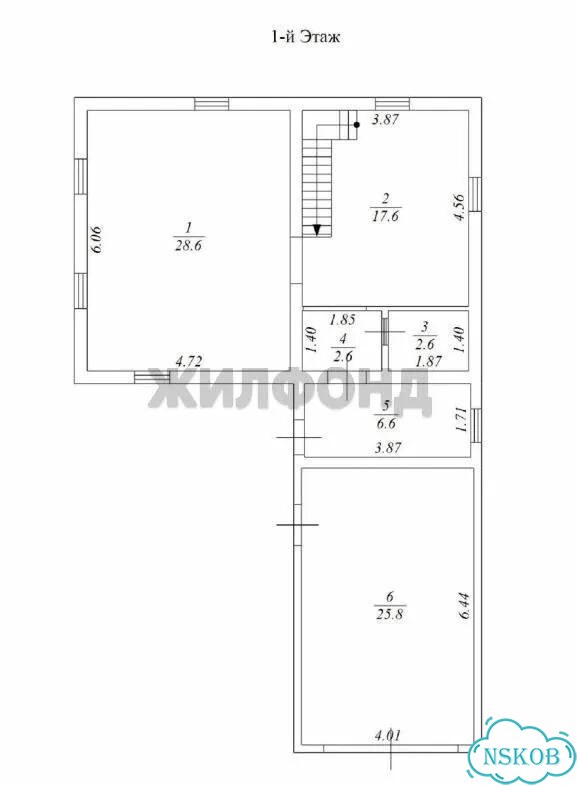 Дом 125 м² на участке 12 сот. фото 2