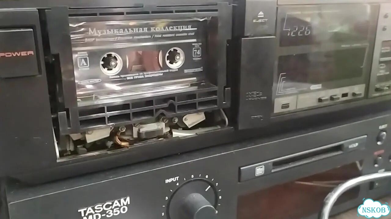 Кассетная дека Akai gx-r66 фото 1